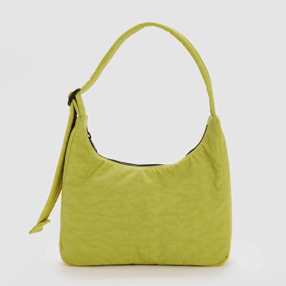 BAGGU Lime Green Shoulder Bag